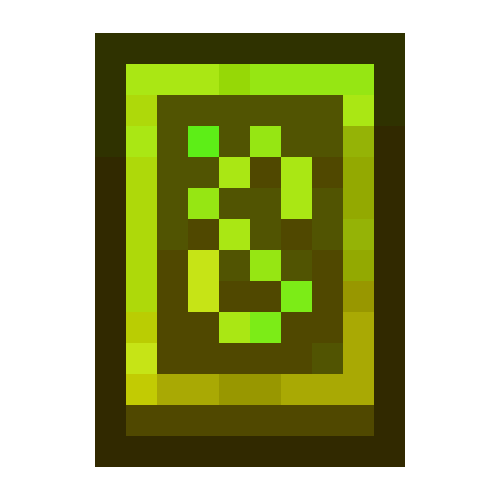 Invicon Seal Of The Hunter.gif: Inventory sprite for Seal Of The Hunter in Minecraft as shown in-game linking to Seal Of The Hunter with description: Seal Of The Hunter