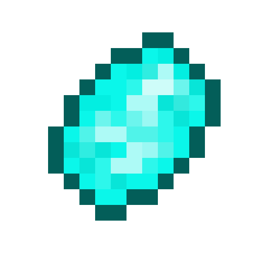 Inventory sprite for Larimar Gem linking to Larimar Gem
