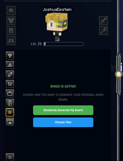 Bingo activation